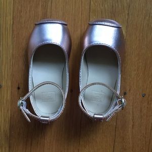 Janie and Jack rose gold dress shoes, 5